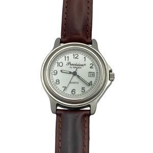 Precision By Gruen GP420MN Mens Womens Watch 38mm New Battery Adjustable Band